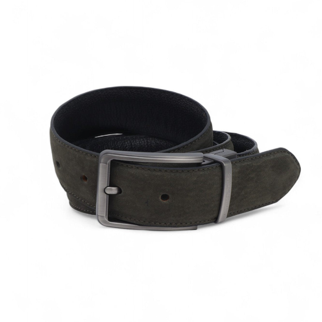 Cinturón doble faz Nubuck