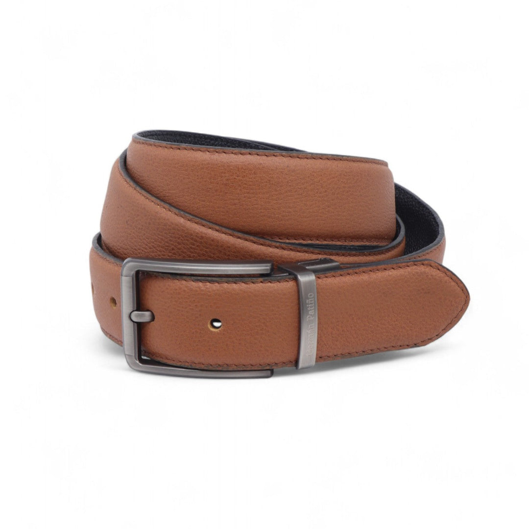 Cinturón doble faz Nubuck