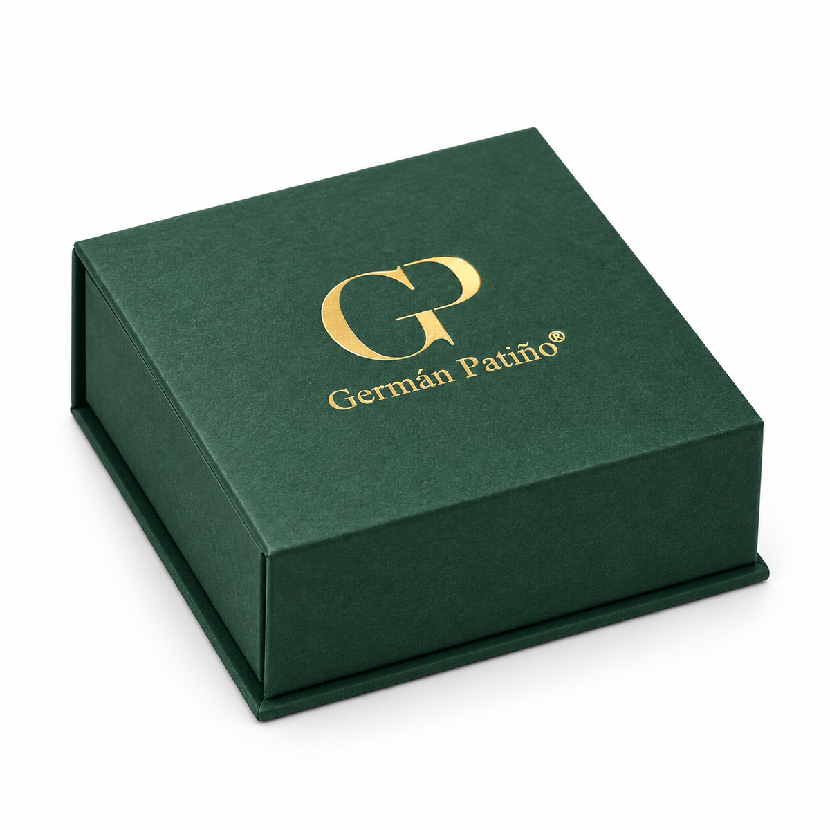 Caja para manillas Germán Patiño — vista cerrada