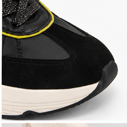 Deportivo Simona Negro mujer - detalle de puntera